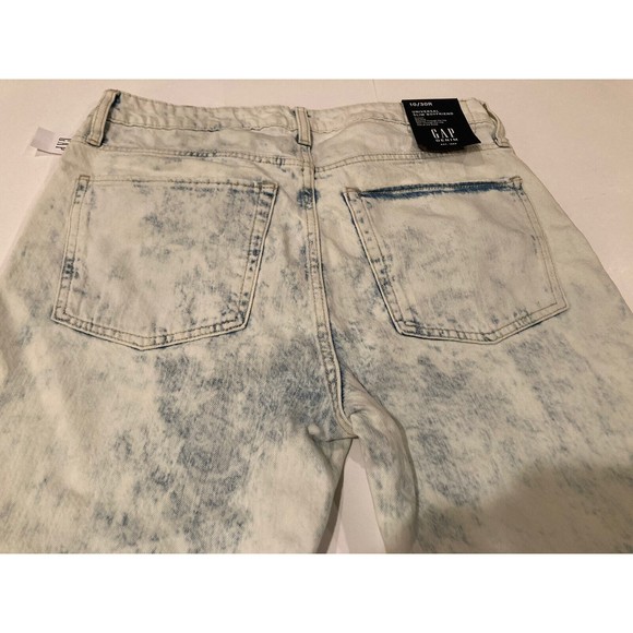 GAP Stretch Denim Jeans. Size10/30R. 5Pockets. Acid Wash. 99%Cotton. Zip&Button. - Picture 8 of 11